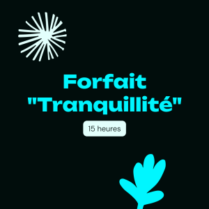 Forfait "Tranquillité" – 15h