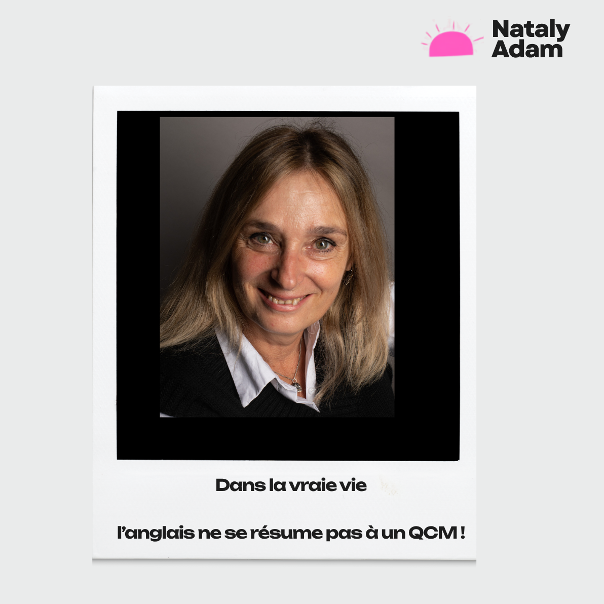 Nataly Adam, anglais professionnel, certification CLOE